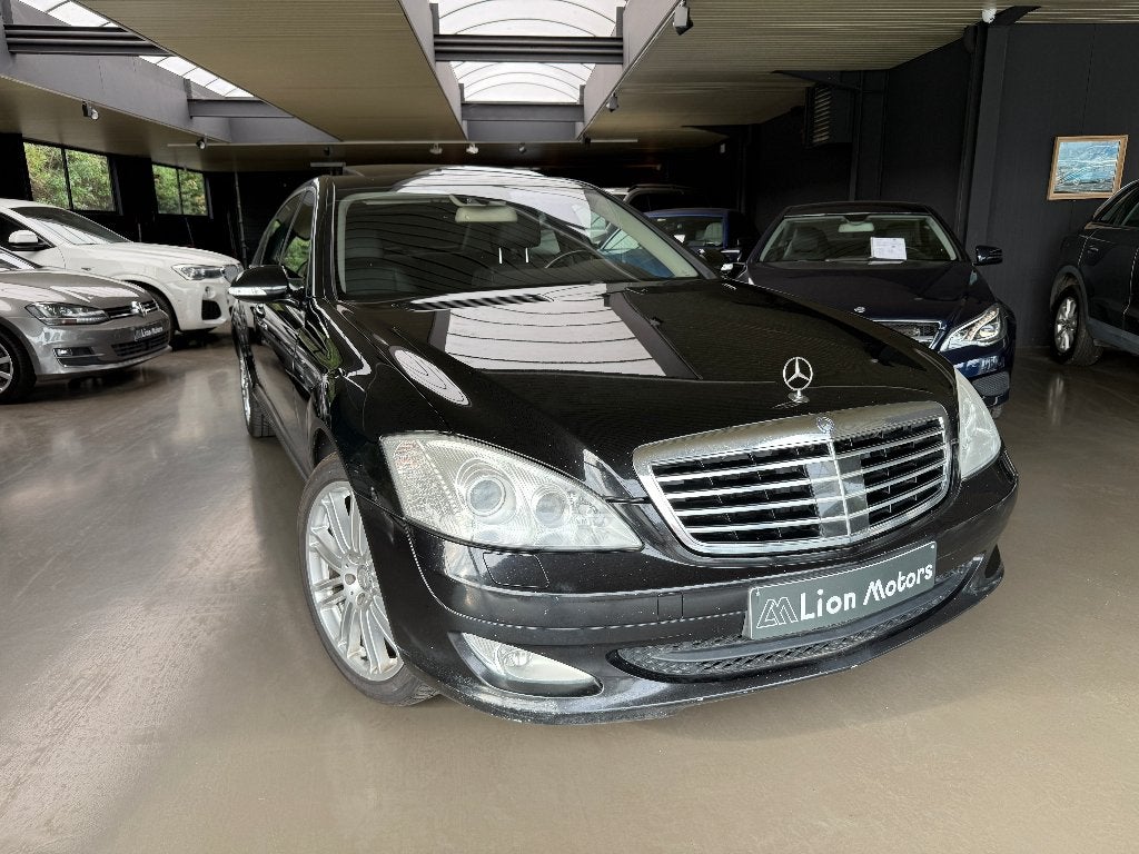 MERCEDES S 350 LONG *PANO*NAVI*VERWRM*KOEL*NIGHT*FULL OPTION, Automaat, 4 deurs, Achterwielaandrijving, Zwart