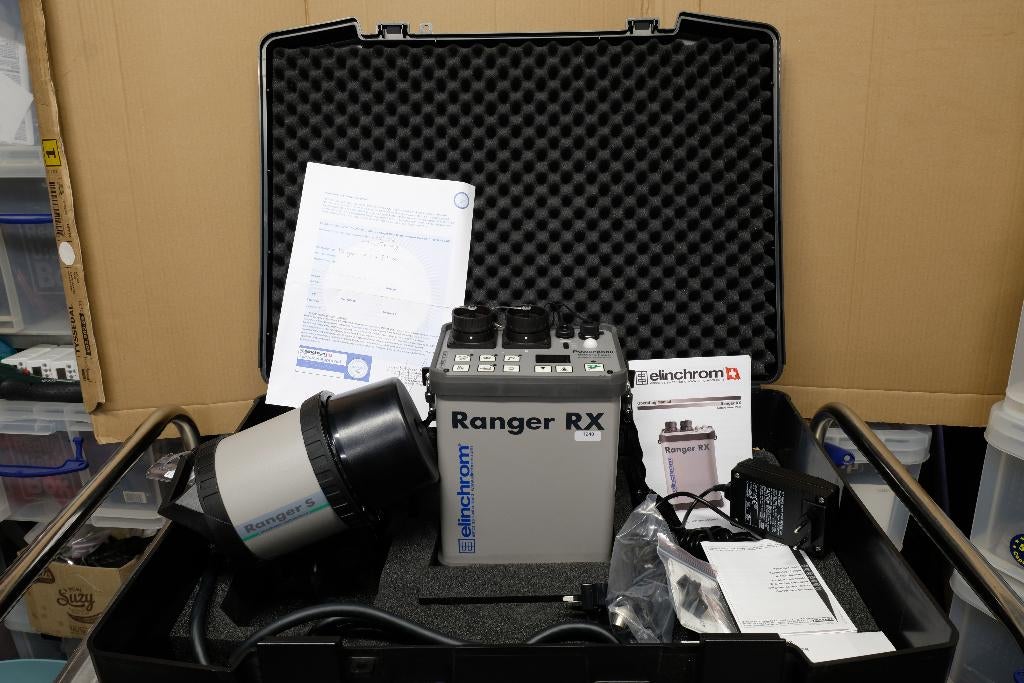 elinchrom RX Ranger flash studio portable portatif, Enlèvement, Comme neuf, Autres marques, Inclinable