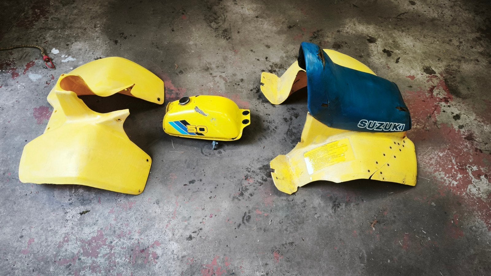 Suzuki LT 50 onderdelen, Motoren, Ophalen, Gebruikt