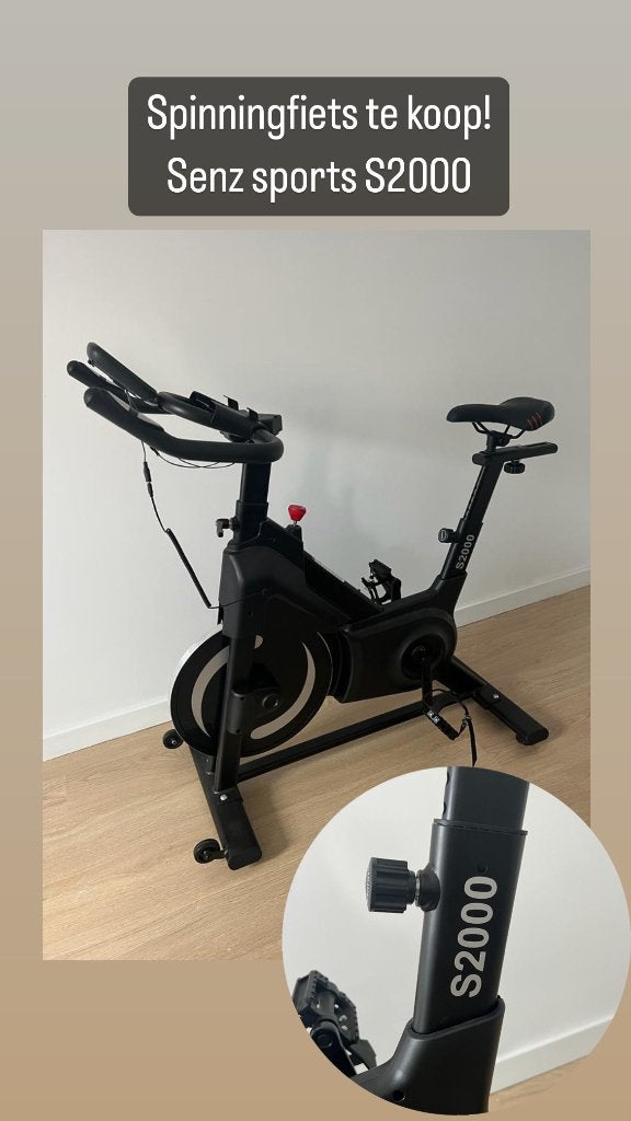 Spinningfiets, Ophalen, Overige materialen, Spinningfiets, Zo goed als nieuw