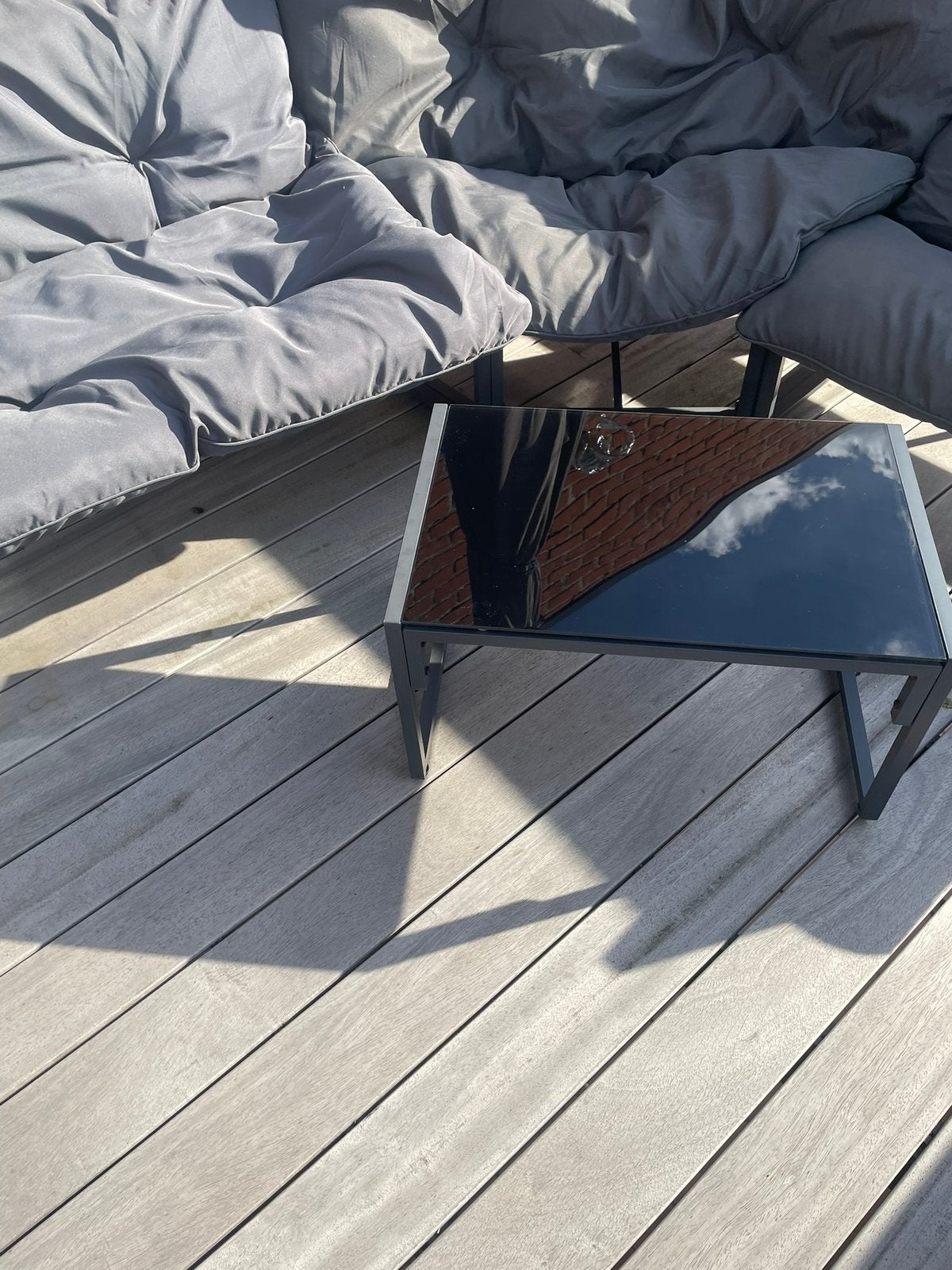 Loungeset. 350 €, Enlèvement, Comme neuf, Aluminium