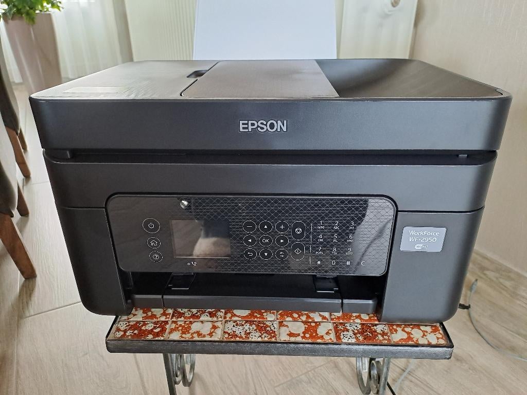 Epson Printer all-in-one WF-2950DWF  A4 inkjet met wifi, Computers en Software, Printers, Nieuw, Printer, Inkjetprinter, Faxen