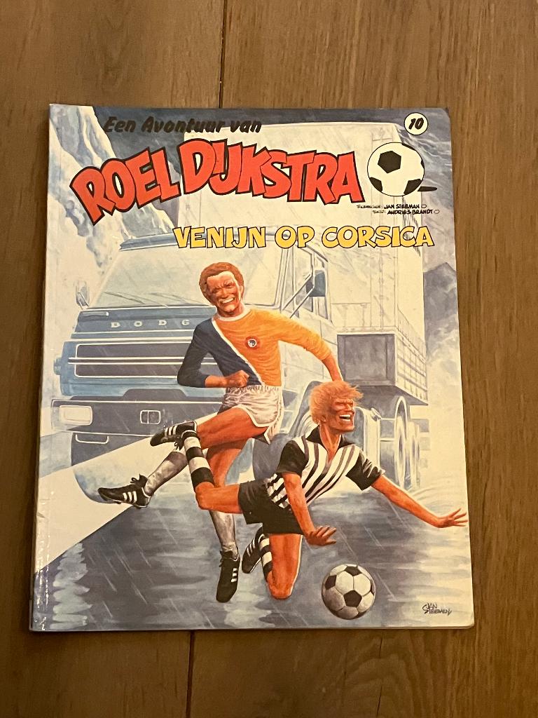 Roel Dijkstra - 10 - Venijn op Corsica, Une BD, Enlèvement ou Envoi, Utilisé