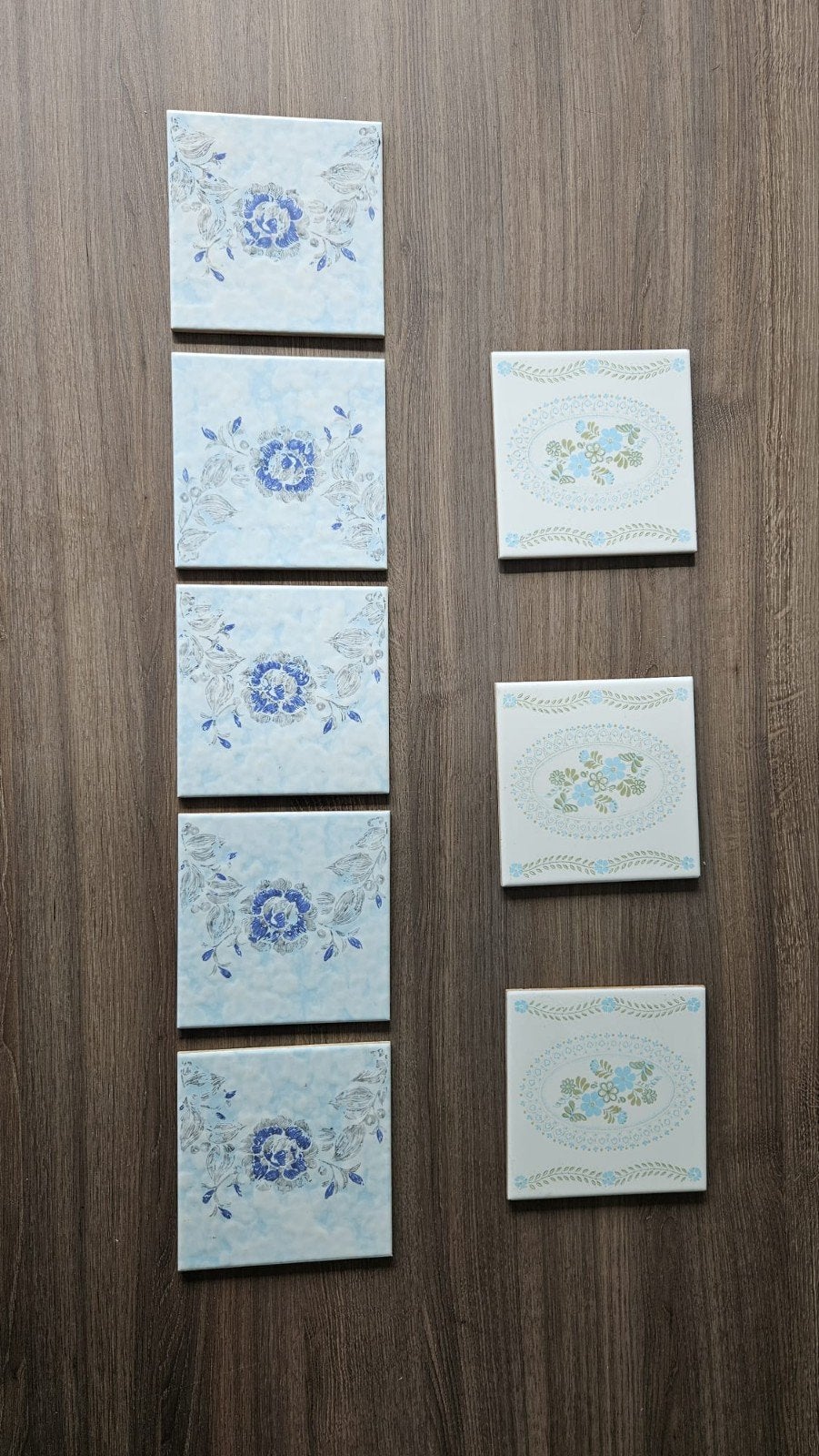 Bonte collectie retro keukentegeltjes, Doe-het-zelf en Bouw, Ophalen