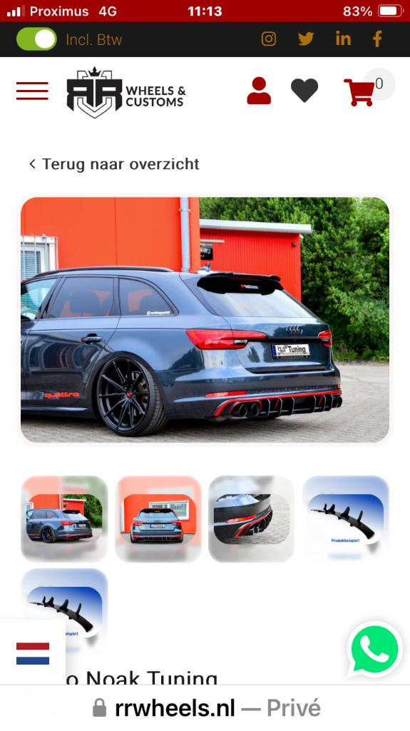 diffusser audi, Enlèvement