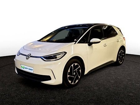 Volkswagen ID.3 Pro Business Premium 58 kWh  150 kW (204 pk), Auto's, Automaat, ID.3, Wit, Elektrisch