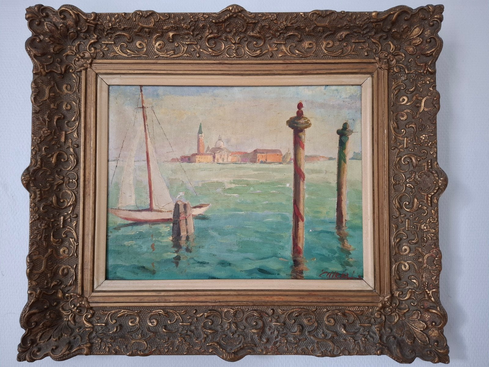 schilderij Jos Tilleux, Enlèvement