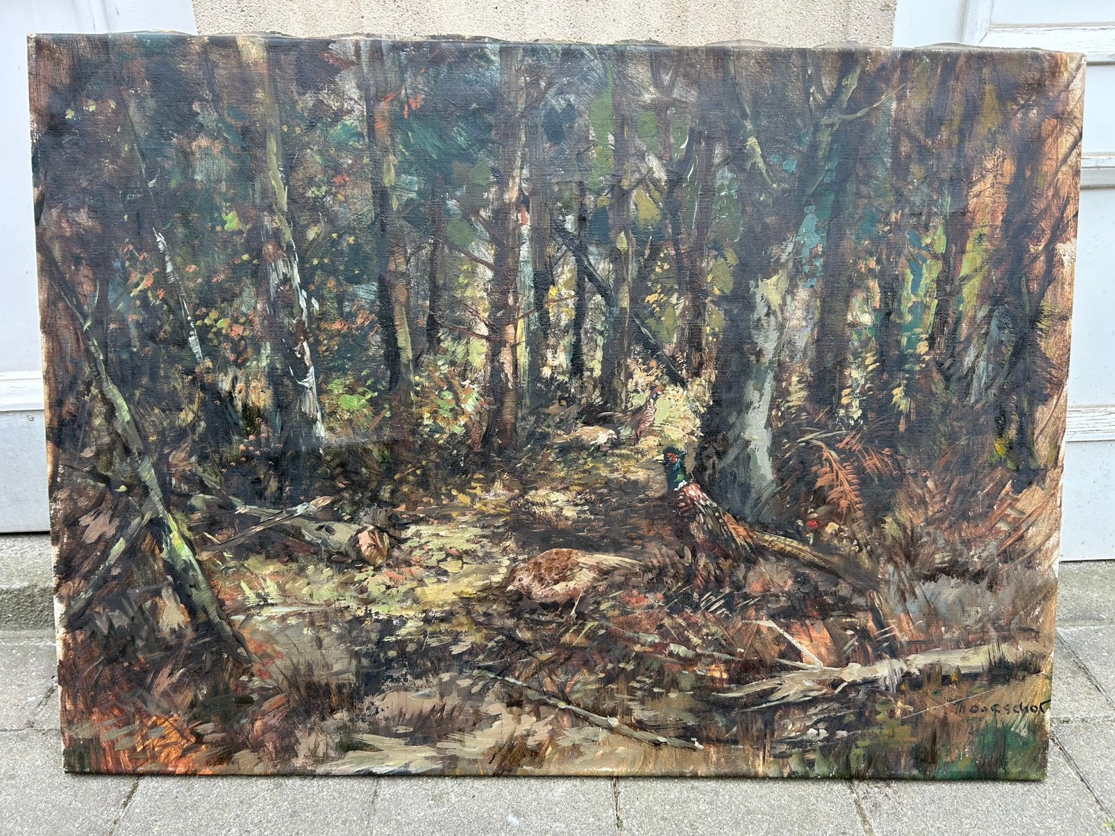 Paysage forestier, Enlèvement, Paysage