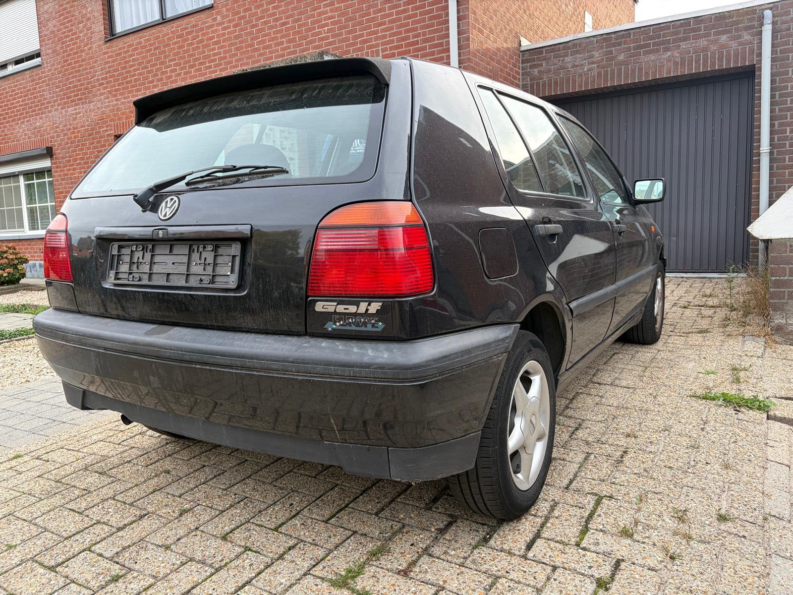 VW Golf Old Timer prête à immatriculer, Auto's, Voorwielaandrijving, Zwart, Velours, Handgeschakeld