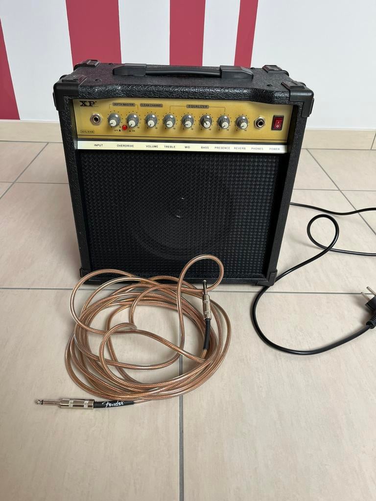 Ampli XP Amps + câble Fender, Enlèvement, Utilisé