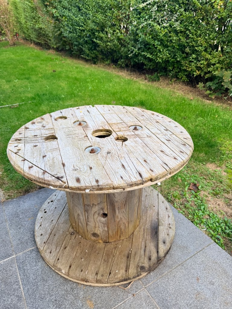 Houten bobijn/haspel, Enlèvement, Utilisé