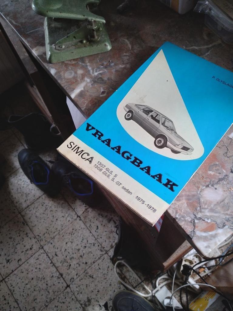 Vraagbaak simca 1307/1308, Ophalen of Verzenden