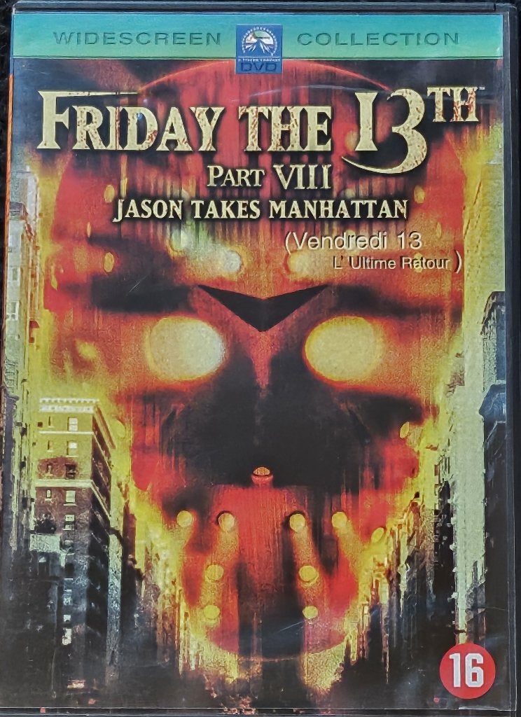 Friday The 13th Part VIII: Jason Takes Manhattan (1989), Ophalen of Verzenden, Zo goed als nieuw, Engels, Nederlands