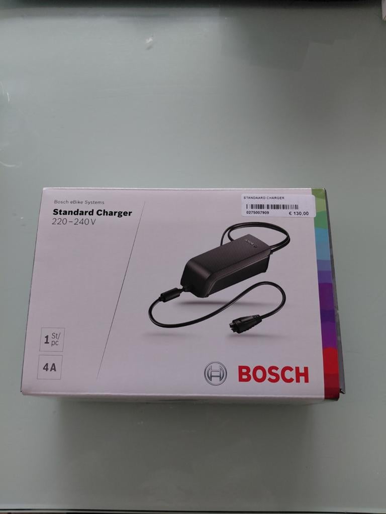 Bosch oplader, Fietsen en Brommers, Fietsaccessoires | Fietsaccu's, Ophalen, Nieuw