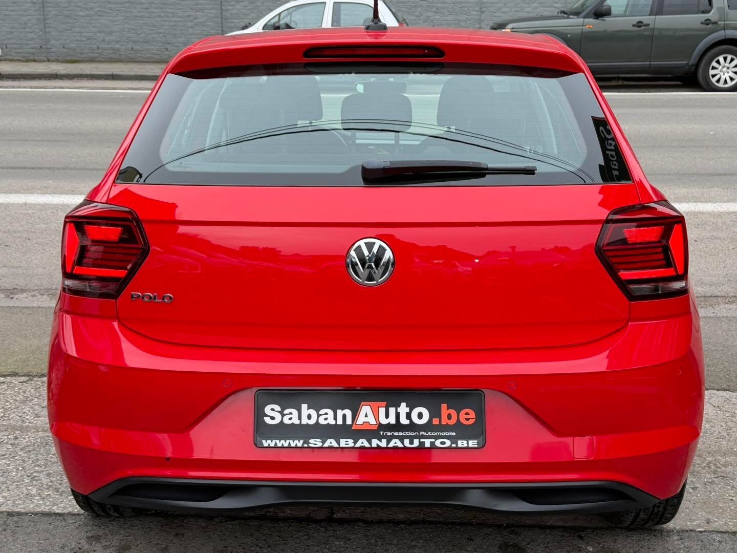 Volkswagen Polo United 1.0 Tsi essence EURO 6 D-temp 2019, Rouge, Achat, Euro 6, Entreprise