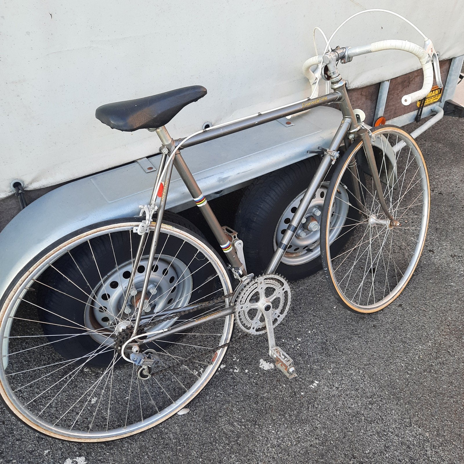 Koersfiets voor studenten / verzamelaars / wisselstukken ., Fietsen en Brommers, Fietsen | Oldtimers, Ophalen
