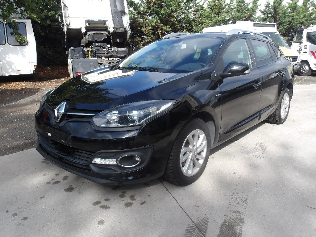 Renault Megane 1.2i Limited*Airco*Navi*Euro5*, Auto's, Voorwielaandrijving, Euro 5, Stof, Zwart
