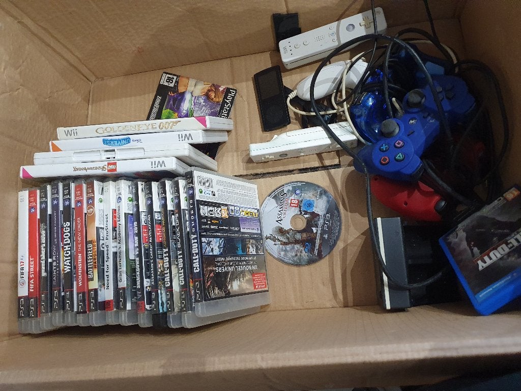 19jeux de Playstation 3 et Wii, Enlèvement