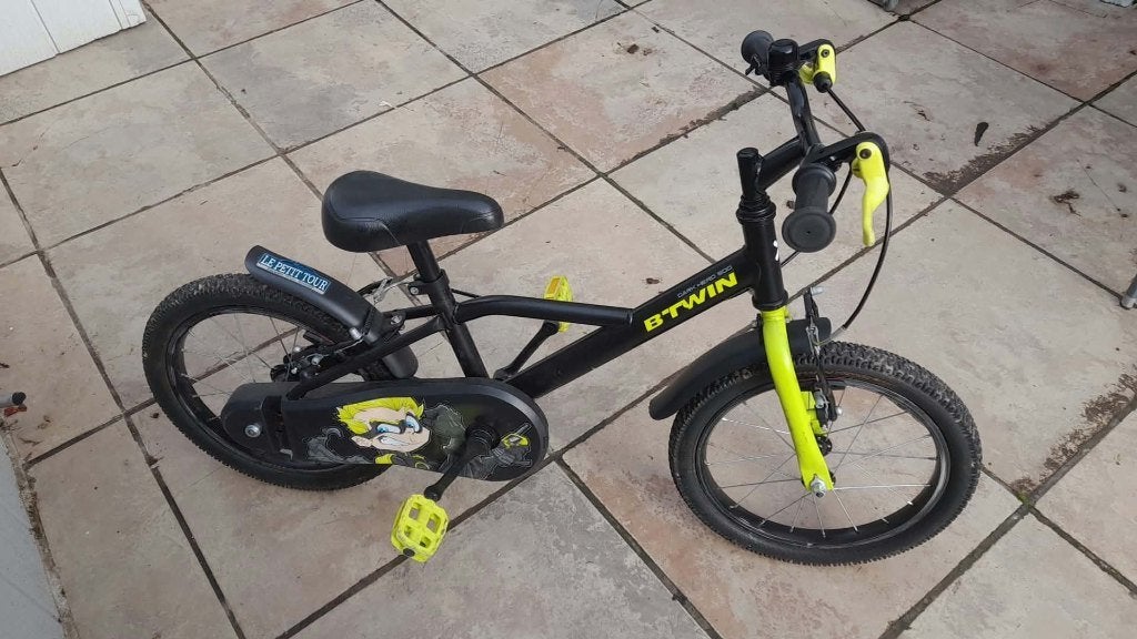 Kinderfiets 16 inch, Ophalen, Zo goed als nieuw