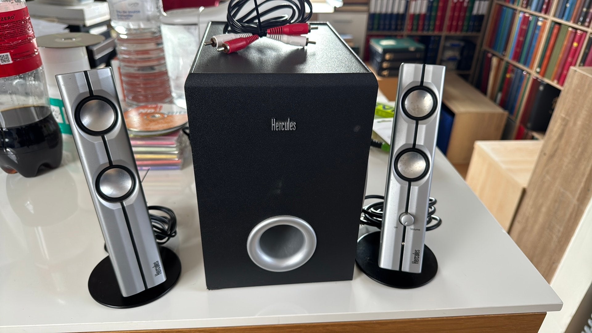 Hp 2.1 pour pc, Enlèvement ou Envoi, Utilisé, Canal audio 2.1