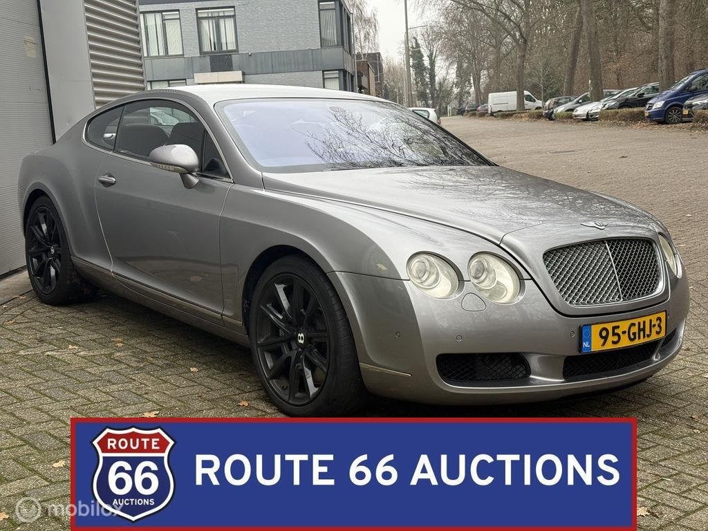 Bentley Continental GT W12 | 2006 | Route 66 Auctions, Auto's, Gebruikt, Continental, Zwart, Bedrijf