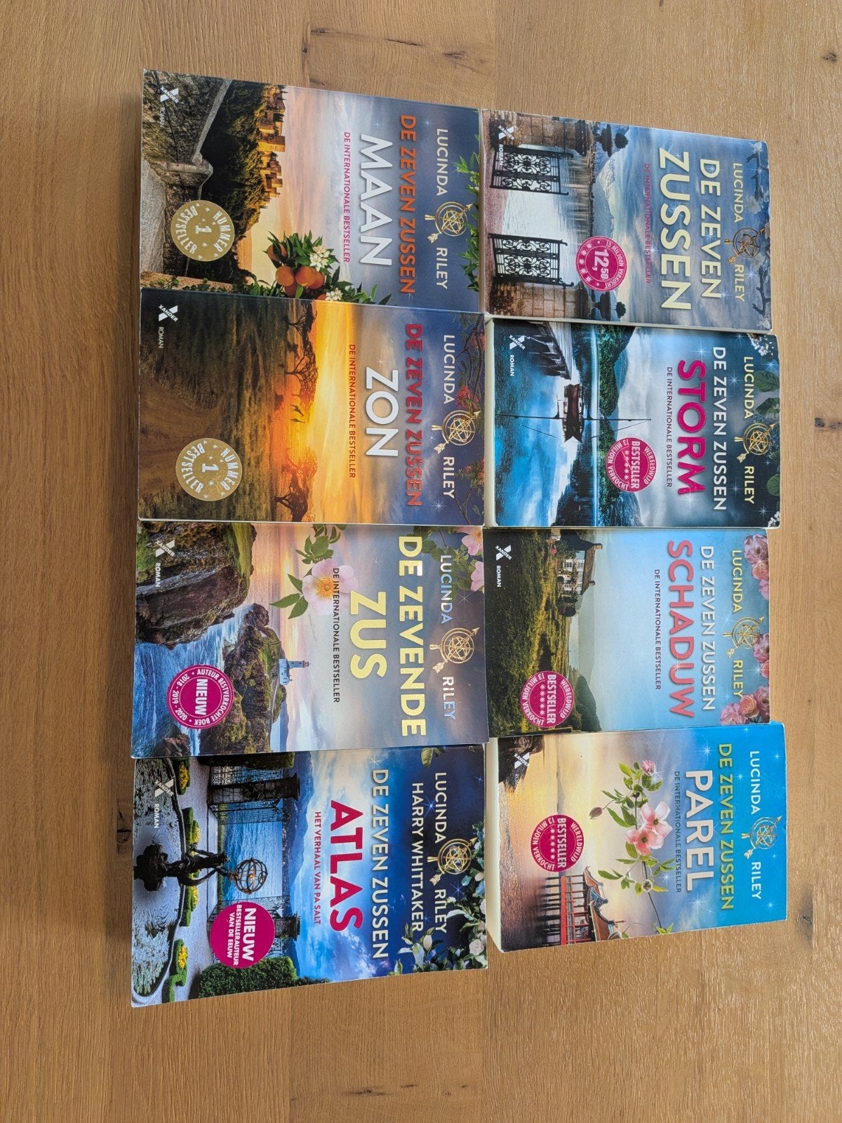Zeven zussen boekenreeks 8st, Boeken, Ophalen, Gelezen, Lucinda Riley, België