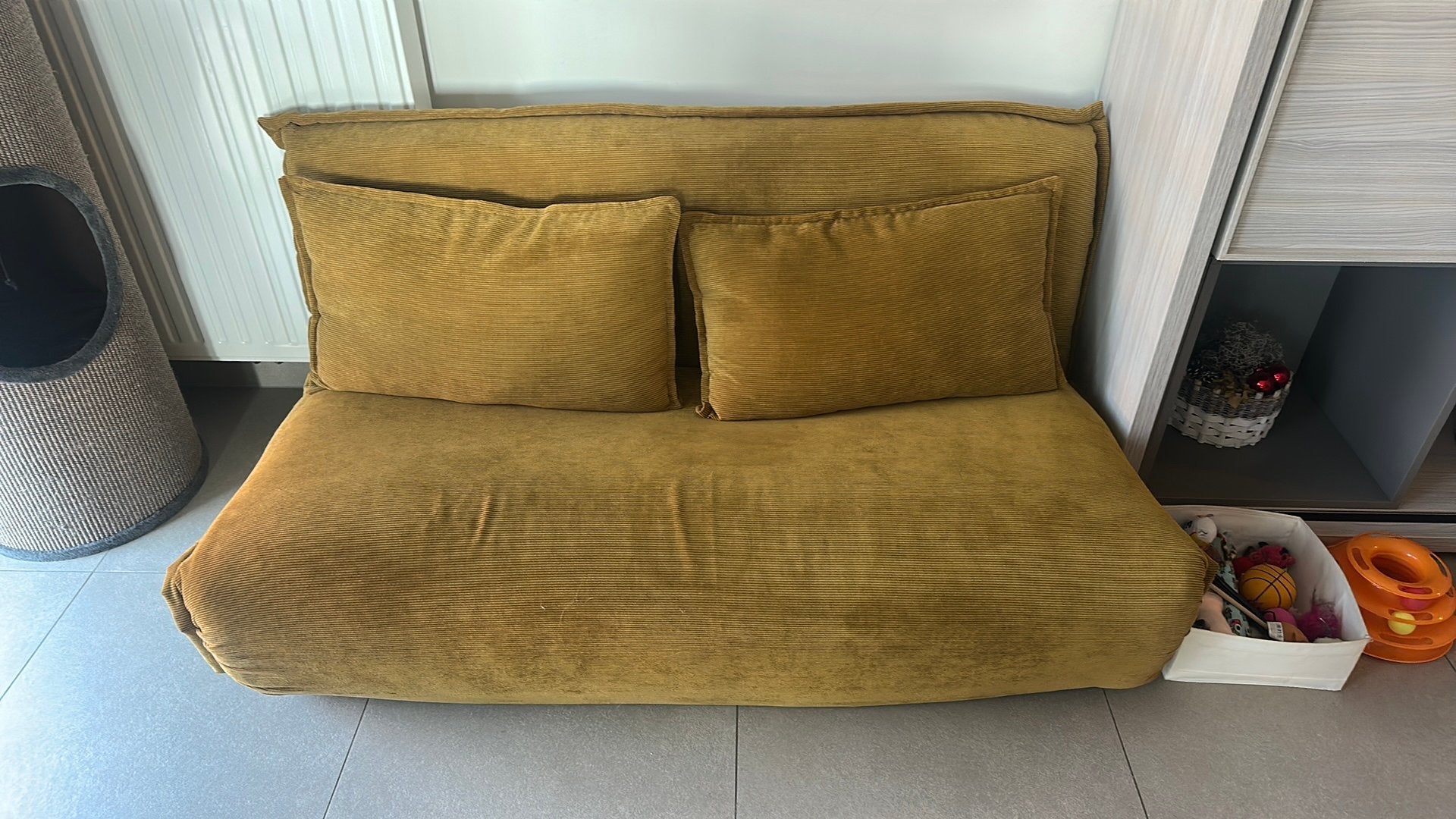 Slaapzetel, Jaune, Enlèvement, Utilisé, 200 cm