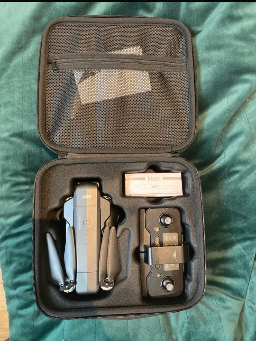 Sjrc 11 pro 4K camera + landingpad, Cameradrone, Overige merken, Auto Follow, Zo goed als nieuw