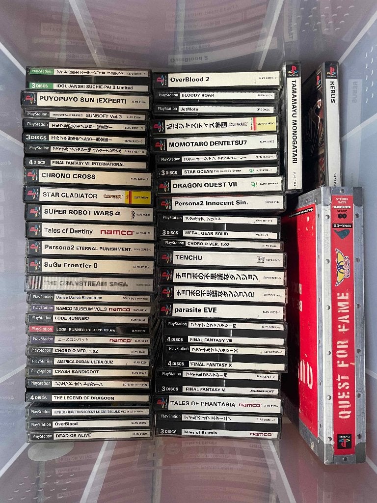 Sony Playstation 1 - 46 Games (Japan), Ophalen of Verzenden, Zo goed als nieuw