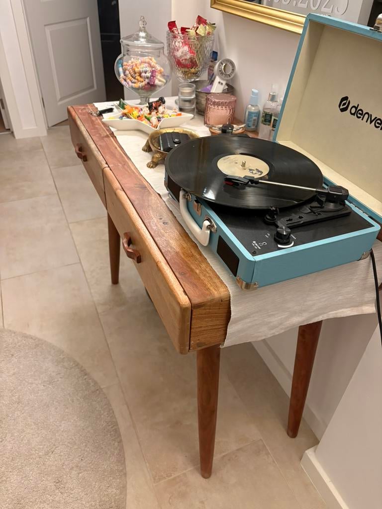 table console avec 2 tiroirs, Enlèvement, Comme neuf