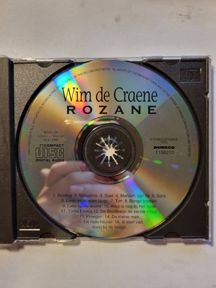 Wim De Craene - Rozane, Cd's en Dvd's, Ophalen of Verzenden, Gebruikt