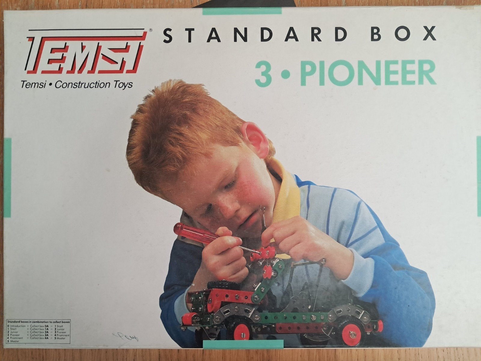 Temsi bouwset metaal meccano, Enlèvement