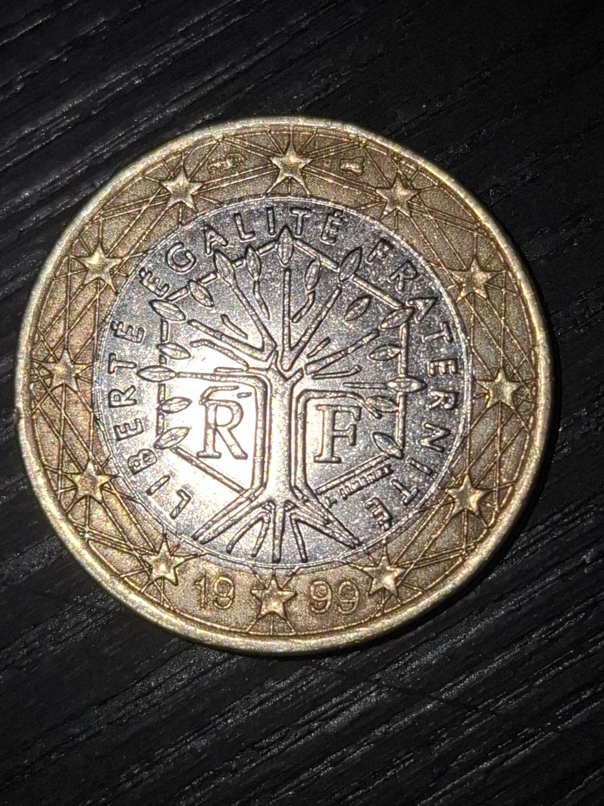 1 euro muntstuk 1999 france A, Postzegels en Munten, Munten | Europa | Euromunten, Ophalen, 1 euro