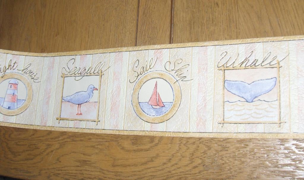 Frise papier peint vinyl lessivable avec relief.(lot 4 rlx), Enlèvement ou Envoi, Neuf