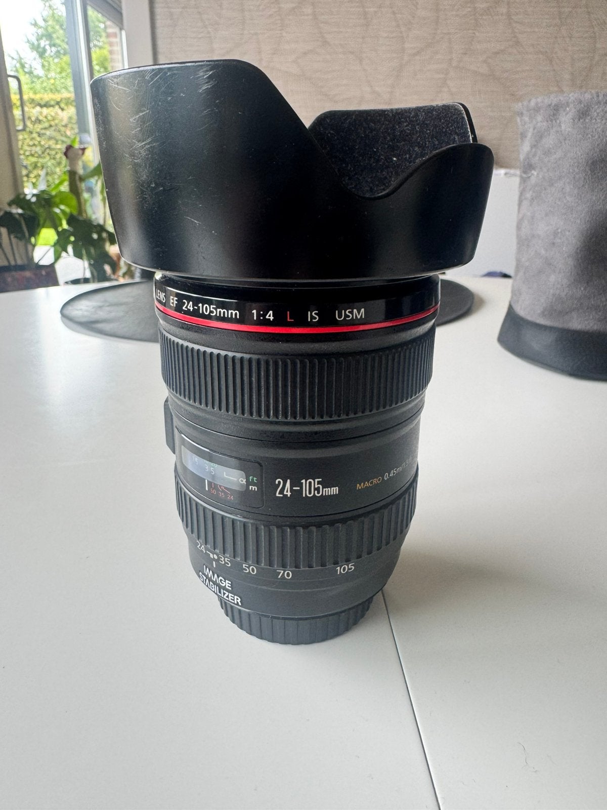Canon EF 24-105, Enlèvement, Utilisé