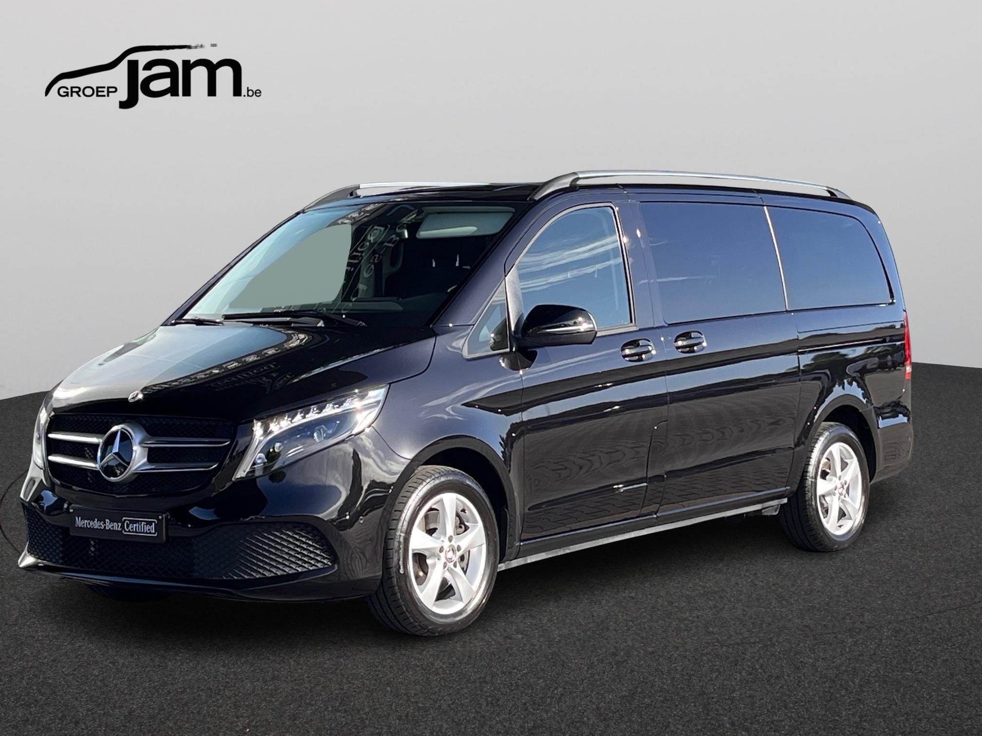 Mercedes-Benz V-klasse 250d Lang Avantgarde, Automaat, Gebruikt, 4 cilinders, Zwart