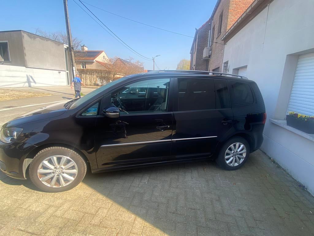 VOLKSWAGEN TOURAN 1.6tdi 7 zitplaatsen, Autos, Volkswagen, Cuir, Achat, 7 places, Boîte manuelle
