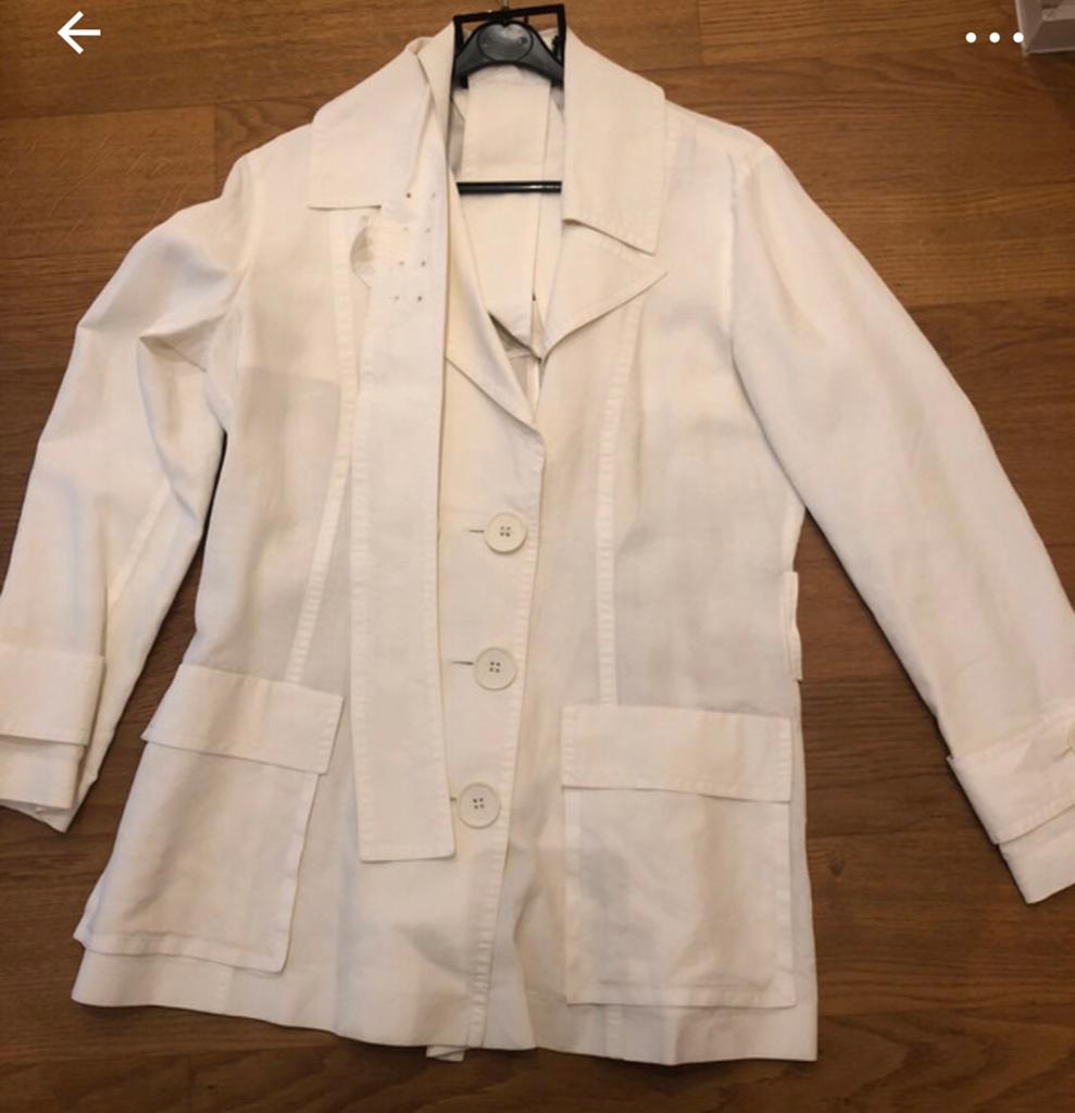 Zomerjas crèmekleurige elegant en heel comfortabel, Kleding | Dames, Beige, Maat 42/44 (L), Ophalen of Verzenden, Zo goed als nieuw