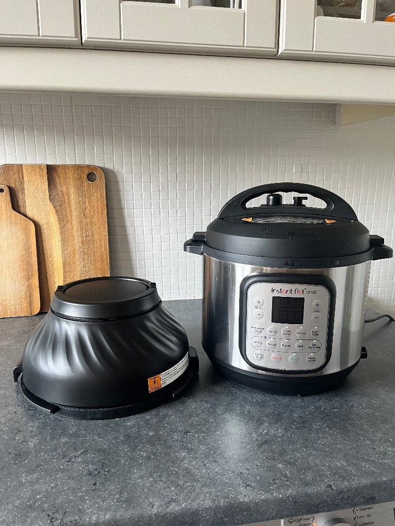 Instant Pot Duo Crisp 6l, Electroménager, Mijoteuses, Enlèvement ou Envoi, Utilisé