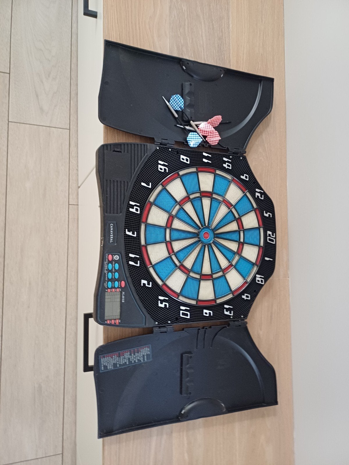 Electronische dartblok decathlon, Ophalen
