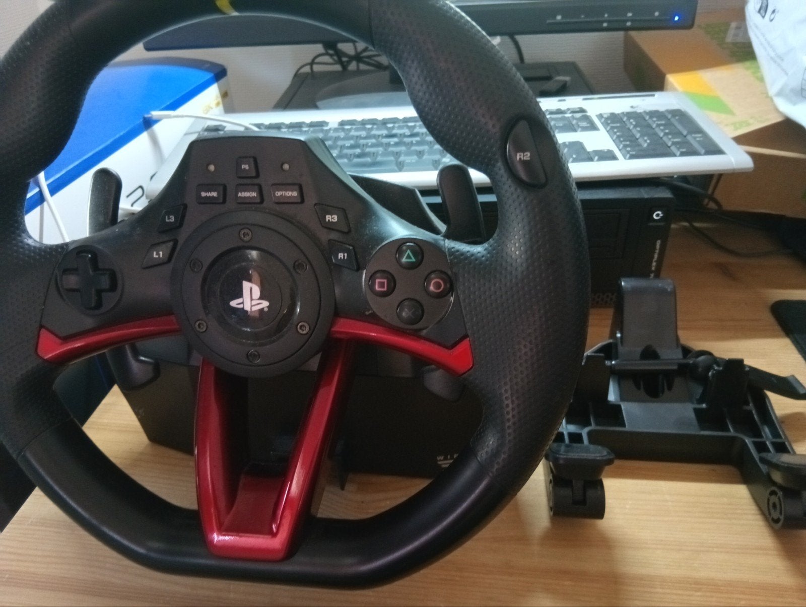 Bluetooth hori wheel, Ophalen, Gebruikt, Controller, PlayStation 4