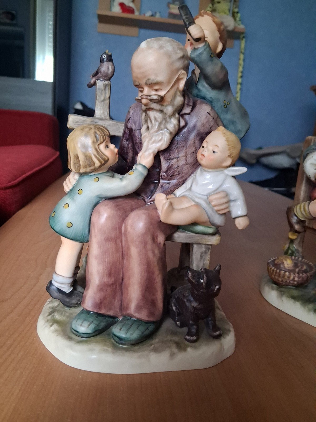 Prachtige set Goebel Hummel beeldjes - Oma & Opa, Ophalen, Zo goed als nieuw, Hummel