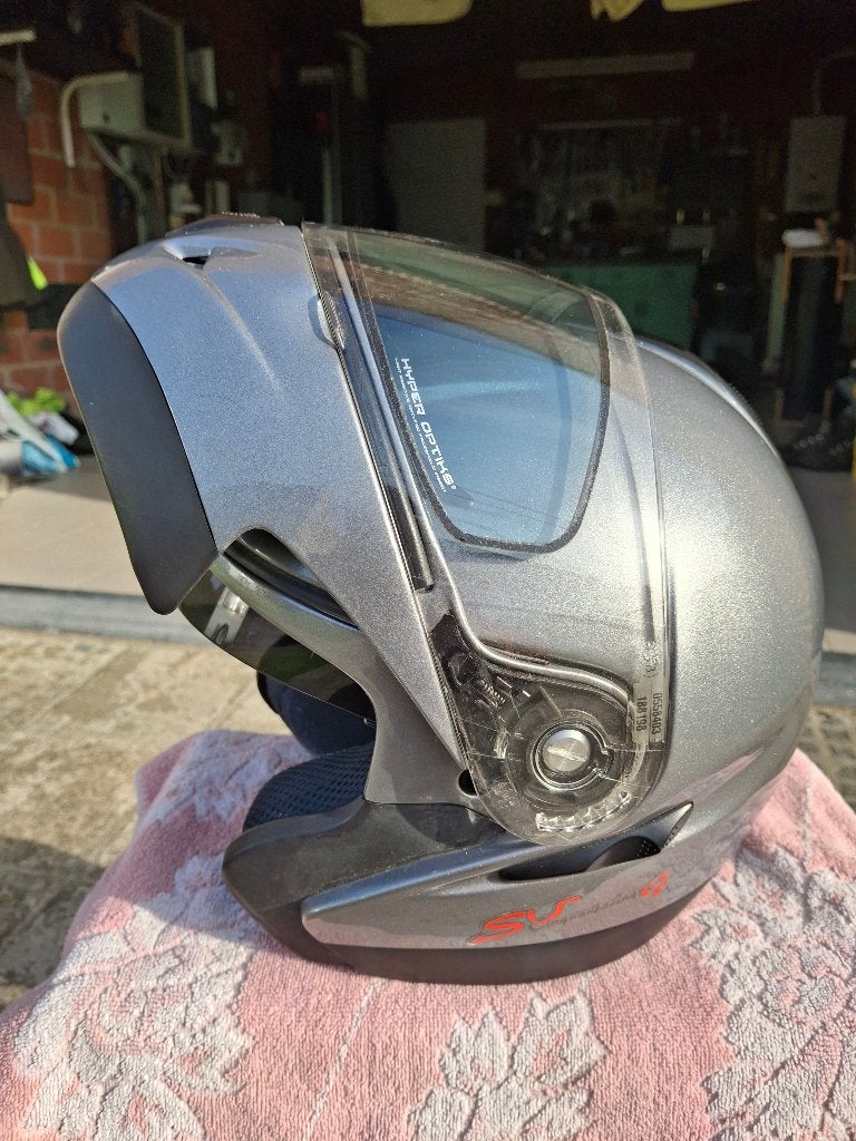 Systeemhelm Airoh sv cinquantacinque g maat M, M, Systeemhelm, Dames, Tweedehands