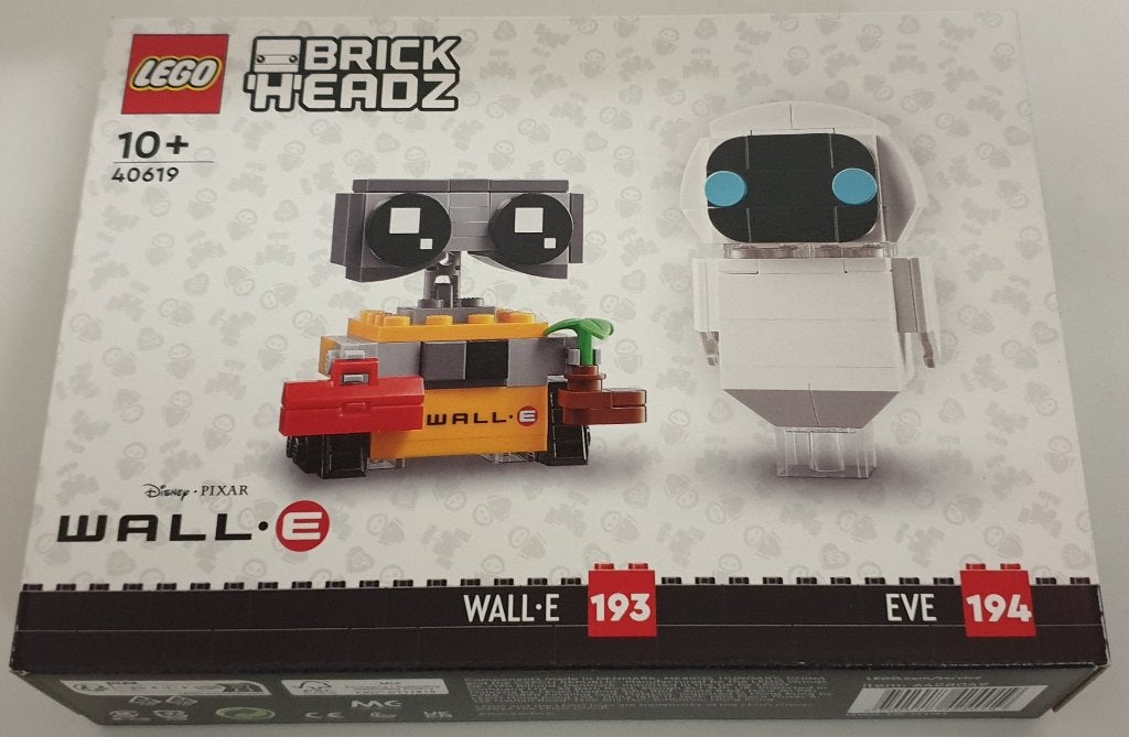 LEGO 40619  EVE & WALL•E - NIEUW & SEALED, BrickHeadz, Lego, Nieuw, Ophalen of Verzenden