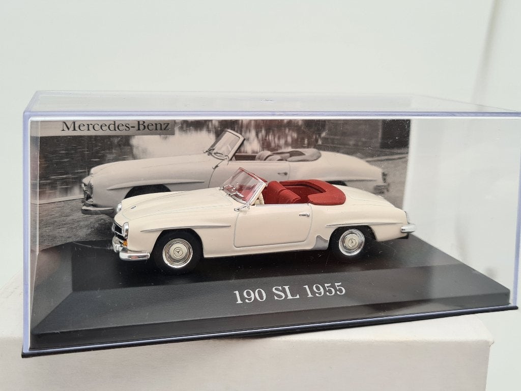Mercedes Benz 190SL cabriolet (1955) - 1/43, Envoi, Comme neuf, Voiture