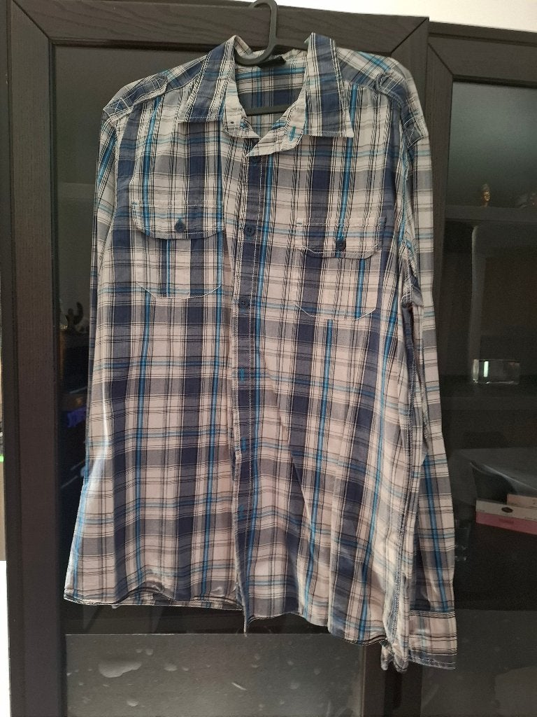 Lot vetements homme 10€ taille l, Enlèvement, Porté