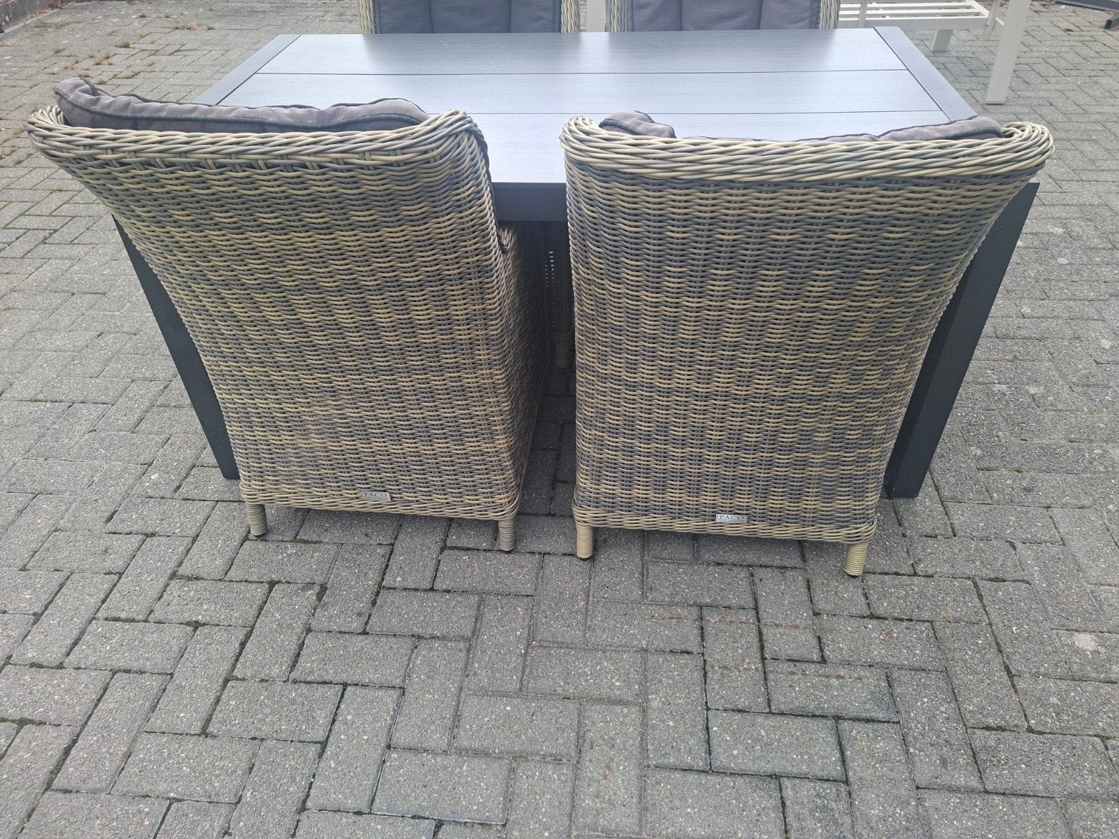 4 persoons tuinset tuinstoelen tuintafel, Tuin en Terras, Ophalen
