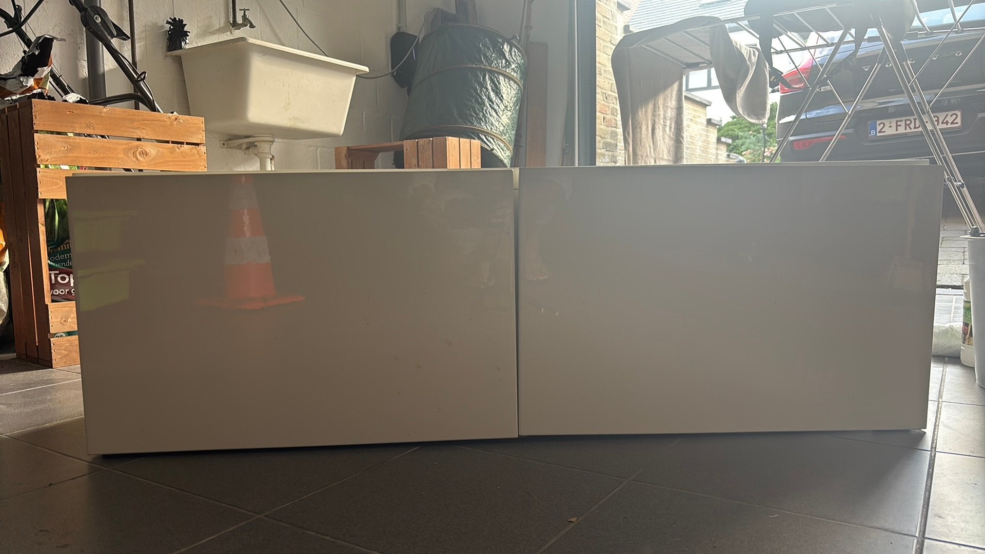 Ikea kast 2 lades Besta, Huis en Inrichting, Kasten | Kleerkasten, Ophalen, Zo goed als nieuw