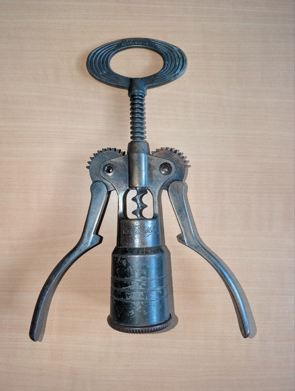 Grand tire-bouchon en bronze Campagnolo, Enlèvement ou Envoi