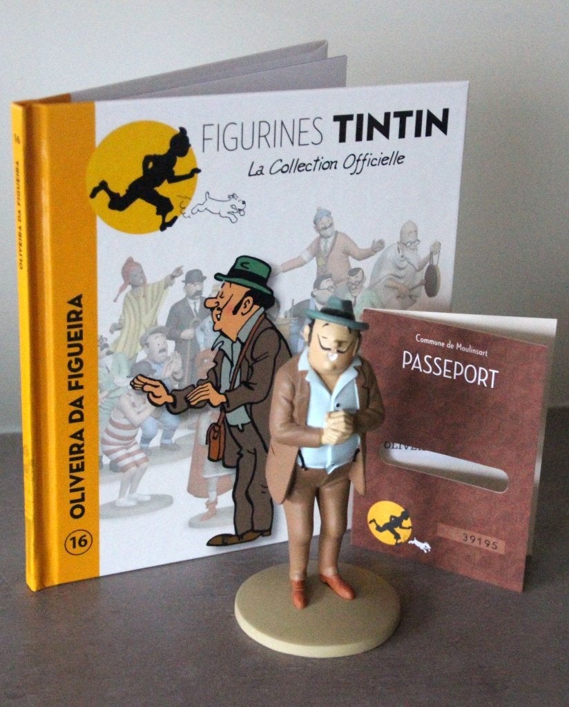 Moulinsart figurine n 16 Oliveira Tintin Hergé Kuifje, Collections, Envoi, Tintin, Comme neuf